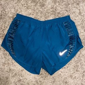 blue - teal NIKE dri for shorts